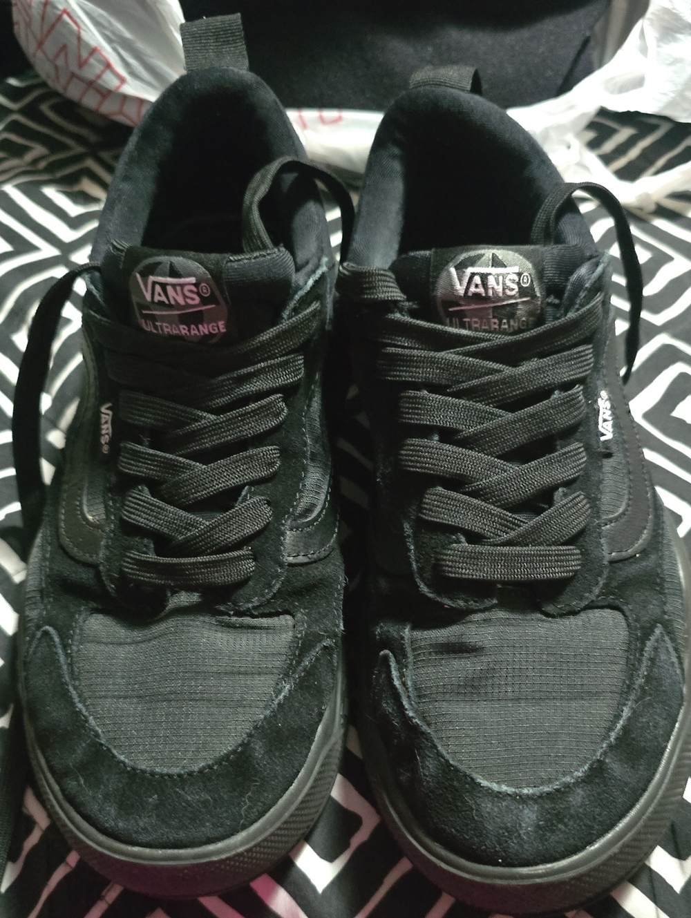 Vans Black Ultrarange Sneakers